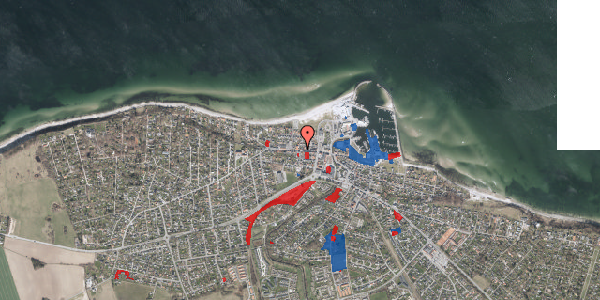 Jordforureningskort på Vesterbrogade 20A, 3250 Gilleleje