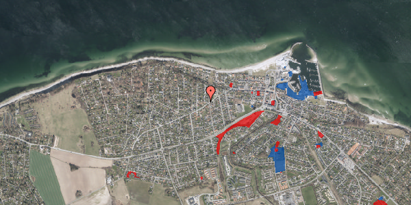 Jordforureningskort på Vesterbrogade 62, 3250 Gilleleje