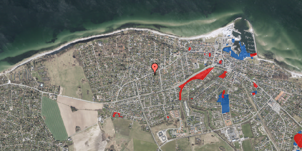 Jordforureningskort på Vesterbrogade 69A, 3250 Gilleleje