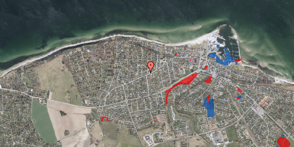 Jordforureningskort på Vesterbrogade 70, 3250 Gilleleje