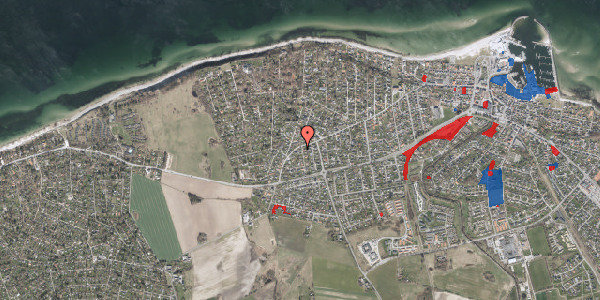 Jordforureningskort på Vesterbrogade 91, 3250 Gilleleje