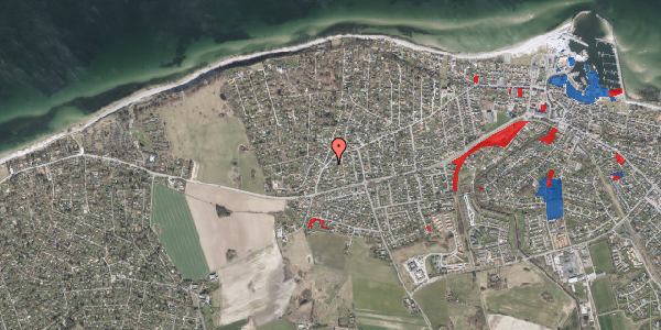 Jordforureningskort på Vesterbrogade 95, 3250 Gilleleje