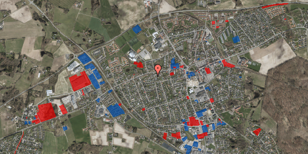 Jordforureningskort på Egekrogen 14, 3200 Helsinge