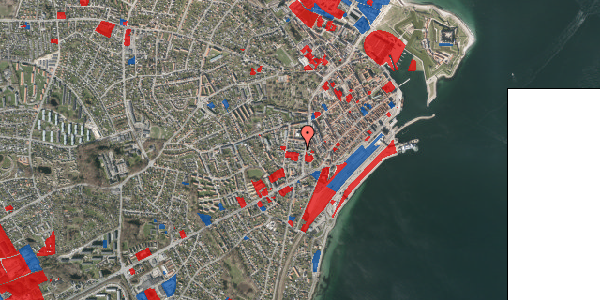 Jordforureningskort på Badevej 9, st. , 3000 Helsingør