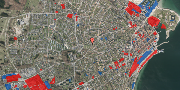 Jordforureningskort på Baldersvej 3, 3000 Helsingør