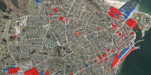 Jordforureningskort på Baldersvej 24, 3000 Helsingør