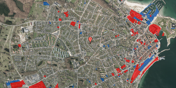 Jordforureningskort på Baldersvej 28, 3000 Helsingør