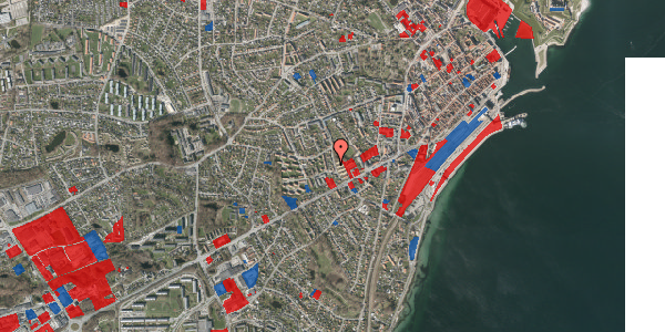 Jordforureningskort på Belvederevej 7, 3000 Helsingør