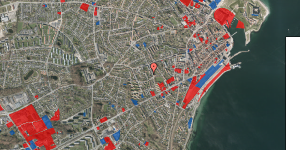 Jordforureningskort på Belvederevej 19, 1. th, 3000 Helsingør