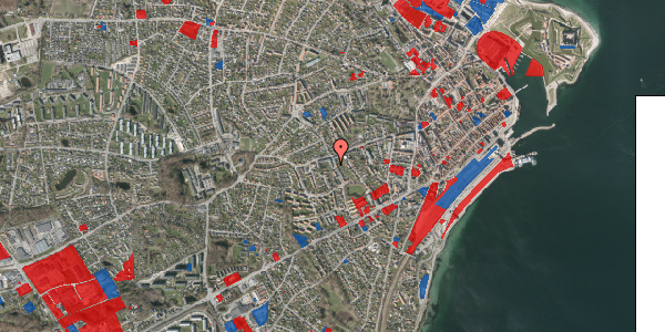 Jordforureningskort på Belvederevej 27, st. tv, 3000 Helsingør