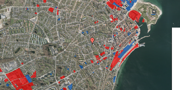 Jordforureningskort på Belvederevej 30, 1. th, 3000 Helsingør