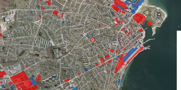 Jordforureningskort på Belvederevej 35D, 3000 Helsingør