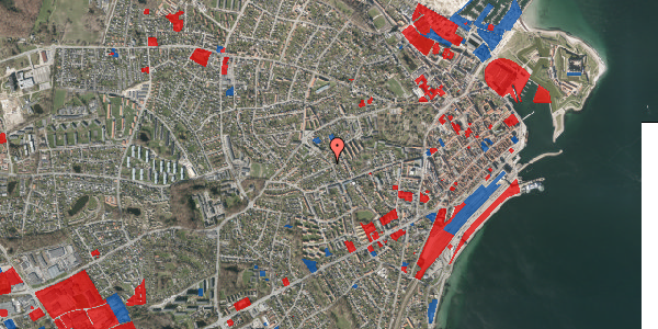 Jordforureningskort på Belvederevej 39, 3000 Helsingør