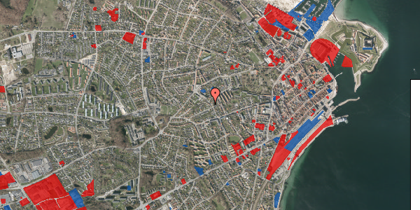 Jordforureningskort på Belvederevej 41, 3000 Helsingør