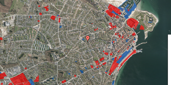 Jordforureningskort på Belvederevej 48, 3000 Helsingør