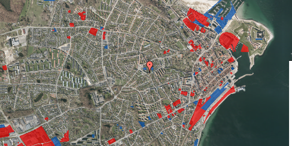 Jordforureningskort på Belvederevej 50, st. 3, 3000 Helsingør