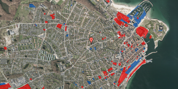 Jordforureningskort på Bragesvej 23, 1. th, 3000 Helsingør