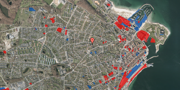 Jordforureningskort på Bragesvej 73, 1. th, 3000 Helsingør