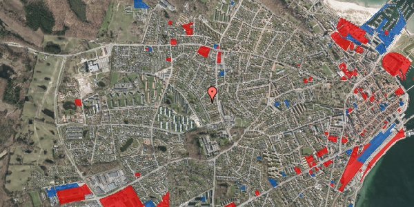 Jordforureningskort på Brorsonsvej 12, 3000 Helsingør