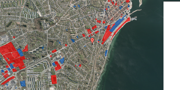 Jordforureningskort på Bülowsvej 8, 3000 Helsingør