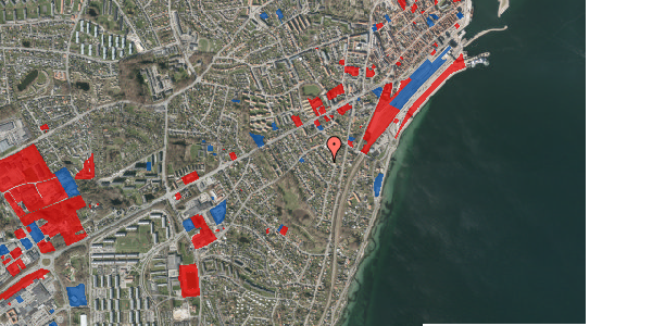 Jordforureningskort på Bülowsvej 18, 3000 Helsingør