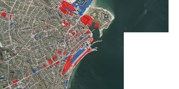 Jordforureningskort på Færgevej 12, 3000 Helsingør