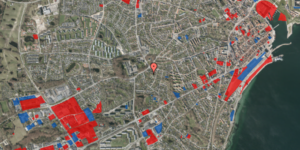 Jordforureningskort på Galschiøtsvej 14A, 3000 Helsingør