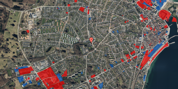 Jordforureningskort på Gefionsvej 108, st. th, 3000 Helsingør