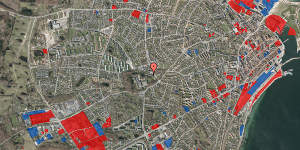 Jordforureningskort på Gefionsvej 116, st. 4, 3000 Helsingør