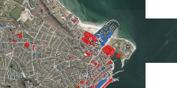 Jordforureningskort på Gernersvej 17, 3000 Helsingør