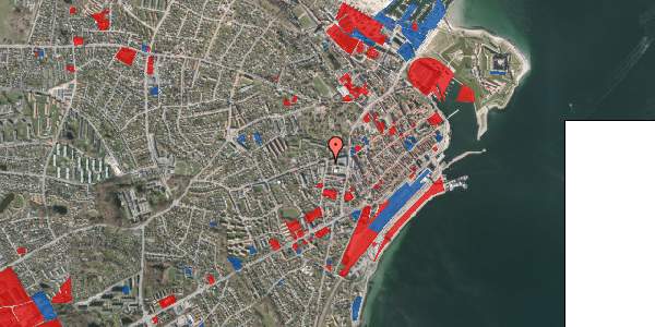 Jordforureningskort på Gl Banegårdsvej 3, 2. th, 3000 Helsingør