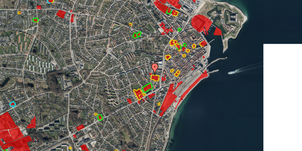 Jordforureningskort på Gl Banegårdsvej 16, st. , 3000 Helsingør