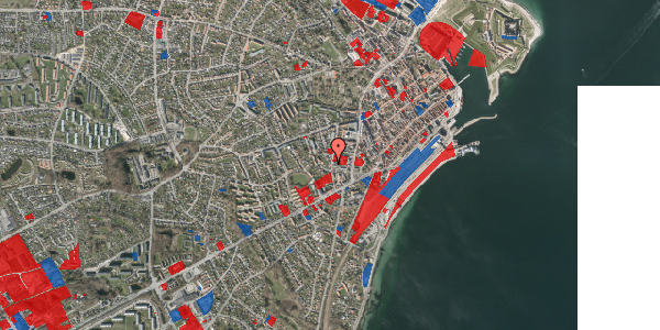 Jordforureningskort på Gl Banegårdsvej 20, st. , 3000 Helsingør