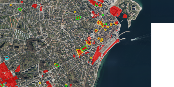 Jordforureningskort på Gl Banegårdsvej 25, st. th, 3000 Helsingør