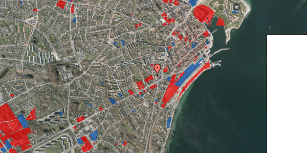 Jordforureningskort på Gl Banegårdsvej 33, st. 4, 3000 Helsingør