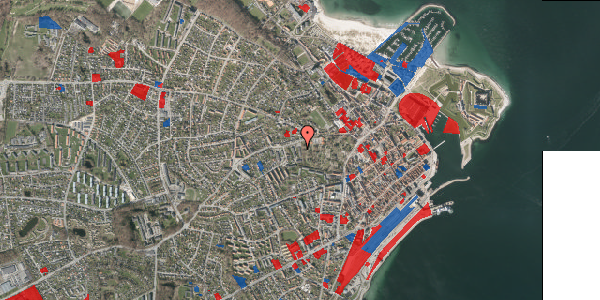 Jordforureningskort på Gurrevej 3, 1. th, 3000 Helsingør