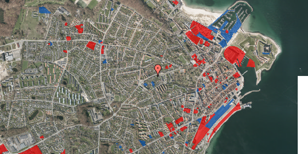 Jordforureningskort på Gurrevej 19B, st. , 3000 Helsingør