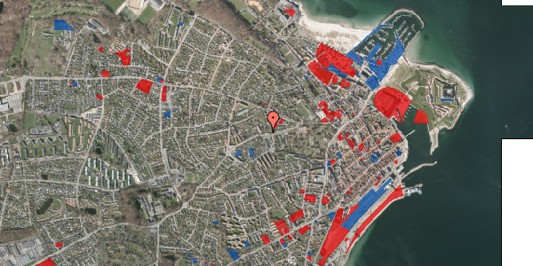 Jordforureningskort på Gurrevej 20A, 3000 Helsingør