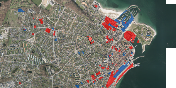 Jordforureningskort på Gurrevej 20B, 3000 Helsingør