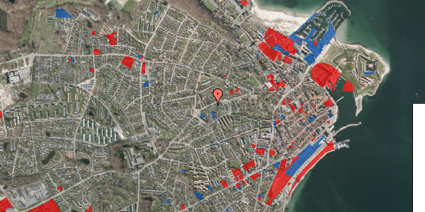 Jordforureningskort på Gurrevej 21, kl. , 3000 Helsingør