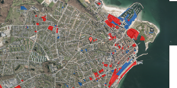 Jordforureningskort på Gurrevej 26, 3000 Helsingør