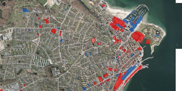 Jordforureningskort på Gurrevej 28, 3000 Helsingør