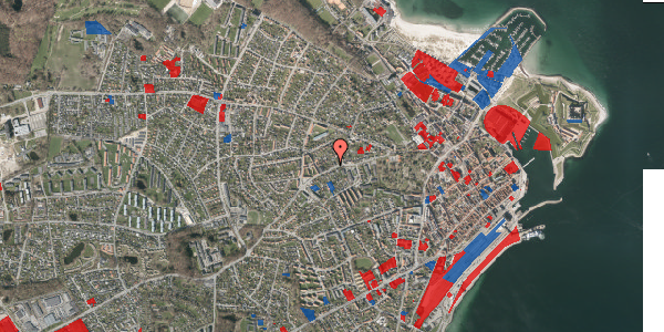 Jordforureningskort på Gurrevej 32, 3000 Helsingør