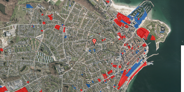 Jordforureningskort på Gurrevej 38, st. 1, 3000 Helsingør