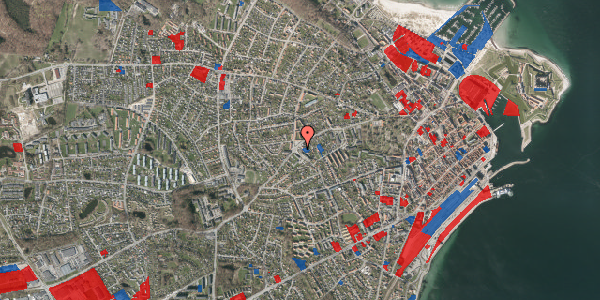 Jordforureningskort på Gurrevej 39, 3000 Helsingør