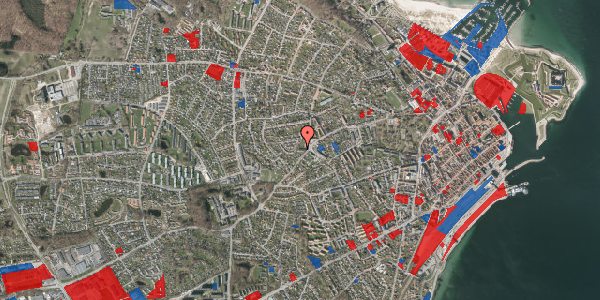 Jordforureningskort på Gurrevej 42A, st. th, 3000 Helsingør