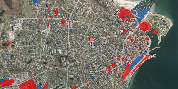 Jordforureningskort på Gurrevej 42C, st. th, 3000 Helsingør