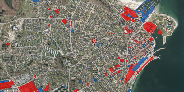 Jordforureningskort på Gurrevej 42F, st. th, 3000 Helsingør