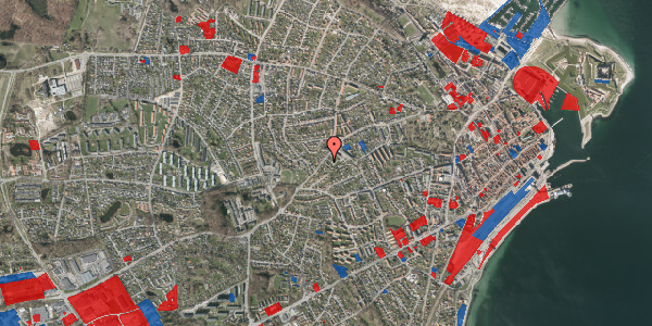 Jordforureningskort på Gurrevej 45B, 3000 Helsingør