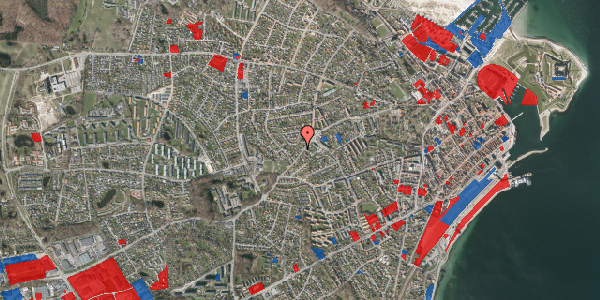 Jordforureningskort på Gurrevej 48, st. , 3000 Helsingør